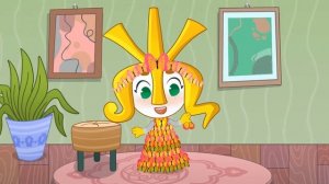 Мультфильм "Алты хәреф" 12 серия "Труд – Зеркало Человека" на татарском языке