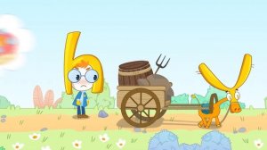 Мультфильм "Алты хәреф" 23 серия "Вместо того чтобы" на татарском языке