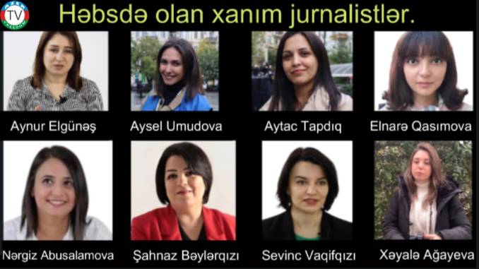 Söz, səs, xanım jurnalistlər və Azərbaycan həbsdə... смотреть онлайн