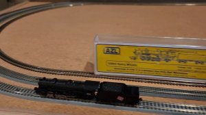 AZL 50105-2 Milwaukee Road Heavy Mikado Steam Locomotive Test Run at z.scale.hobo 03.03.2024