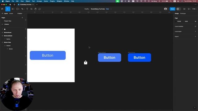 Единственный правильный способ создать кнопку в Figma с Auto Layout!