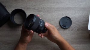 Sigma 85mm F1.4 DG DN Sony E // Unboxing