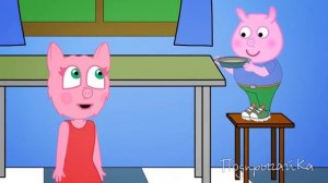 Поросёнок жорж Жорж сварил суп