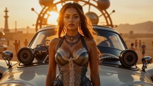 Steampunk Realistic Women - Dramatic Sci-Fi Music - AI Cinematic