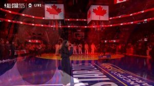 Alessia Cara Performs The Canadian National Anthem | 2025 #NBAAllStar