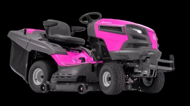 Husqvarna Розовый Трактор
