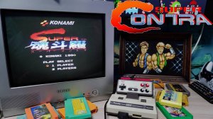 Super Contra (Super C) на Dendy Junior из 90х 8бит