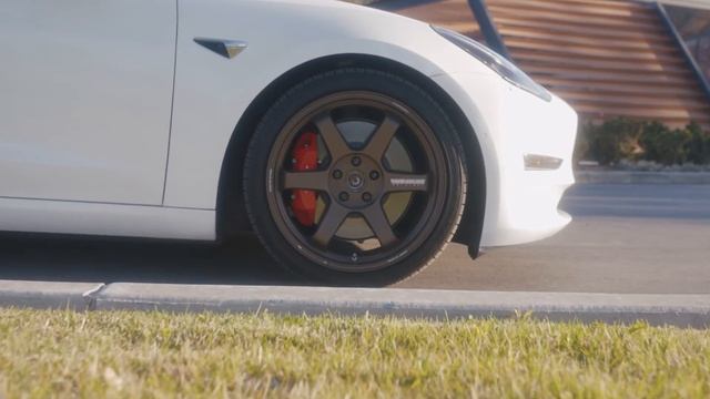 RAYS | VOLK RACING | TE37ULTRA M-spec × TESLA MODEL3