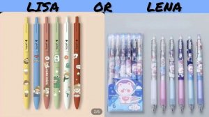 LISA OR LENA BACK TO SCHOOL EDITION 🌈 | LISA OR LENA SCHOOL SUPPLIES