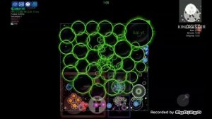 Nebulous.io | tiny map 70k mass+ | campaign mission 1-16 (recombine)