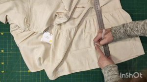 Как укоротить платье с оборками?🤔😉😊