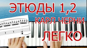 Этюды Черни для Техники Игры на Фортепиано 🎵