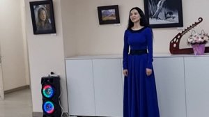 Катя Цоколаева поёт на осетинском#образование15#культура15#2025#зима#winter#snow#veib