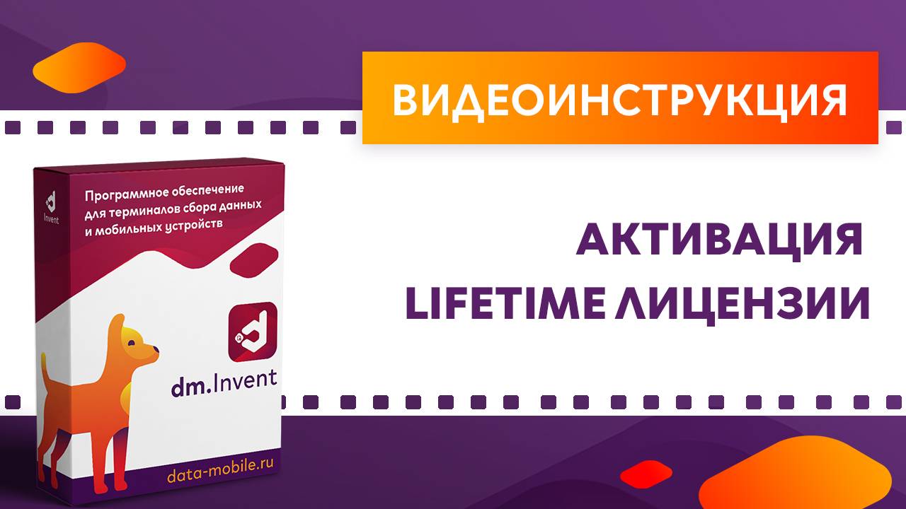 DM.Invent. Активация LifeTime лицензии