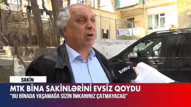 MTK bina sakinlərini evsiz qoydu - BAKU TV смотреть онлайн