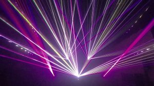 Лазерное лучевое шоу "Небеса"