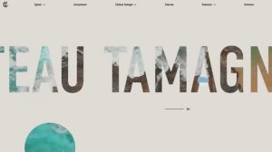 ZG — Шато Тамань презентация концепции сайта