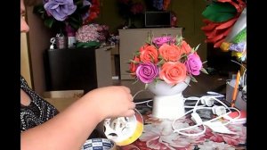 Подробный Мастер Класс от А до Я Светильник "БУКЕТ из 15 РОЗ"