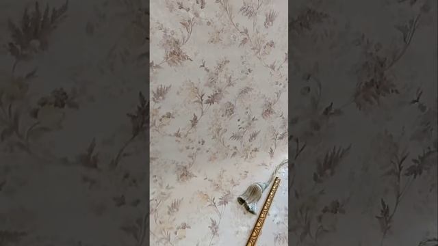 Обои с вышитыми цветами Вилена