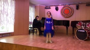 Сычева Мария "Вставала ранешенько", ДМШ№34, Санкт-Петербург