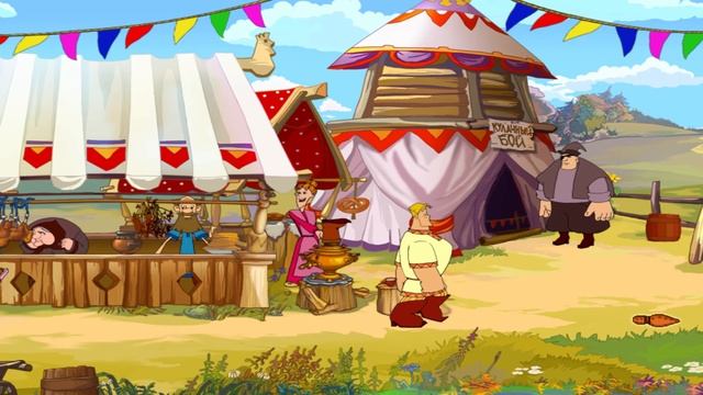 Прохождение игры - Алеша Попович и Тугарин Змей #1