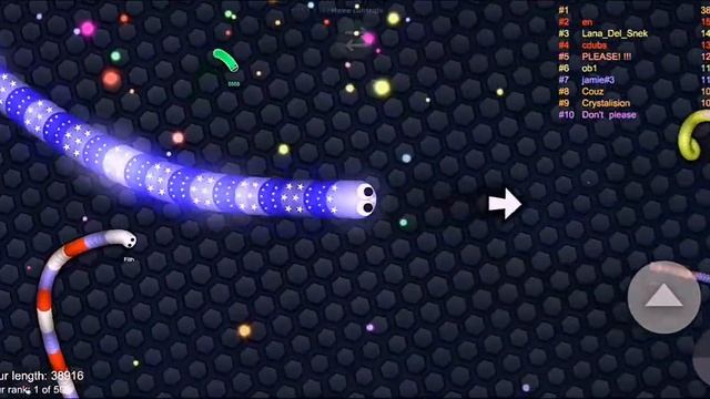 SLITHER.IO WORM ZONE BIGGER SNAKE LITE EPIC SLITHER.IO GAMEPLAY #video смотреть онлайн