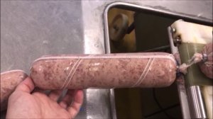 НАБИВКА оболочки на автоматическом клипсаторе