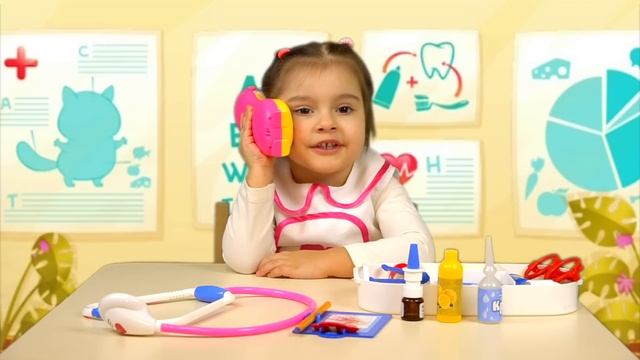 Веселая история для детей как Арина попала в игре с котиком Bubbu в Больницу | Арина Лечит Бубу смотреть онлайн