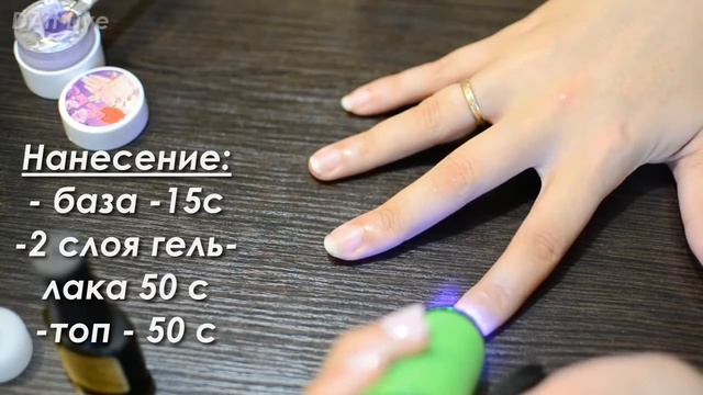Nail Dryer Mini LED Flashlight UV Lamp Portable смотреть онлайн
