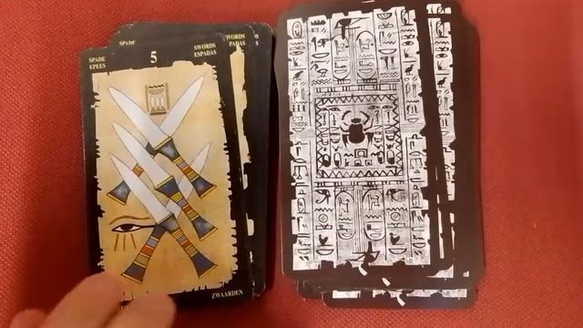 Egyptian Tarot Deck by Lo Scarabeo - Flip Through