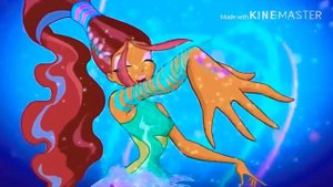 Winx Club:2D Sirenix With Roxy(ButterflyKids)Daphne,Iris and Alyssa (Cosmos Creations)Transformatio