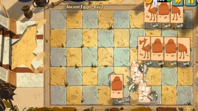 Растения против зомби 2 Древний Египет 7 День смотреть онлайн