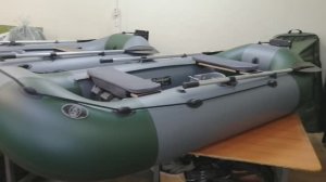 VID 20241031 145438 ДВЕ ЛОДКИ ТАЙФУН-260-НД ДЛ.2800 мм,С ТРАНЦАМИ.