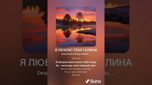 Я люблю тебя Галина