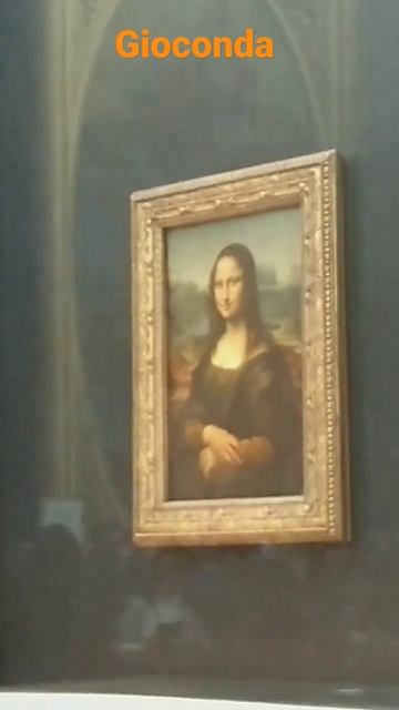GIOCONDAMONNA LISA!!! Parigi Louvre shorts gioconda monnalisa paris