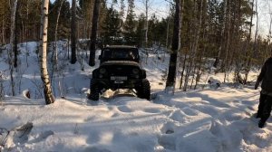 1й выезд на бортовых ВОЙН на Журавлики Трофи 15.02.25
