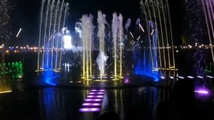 Поющий фонтан, парк Притяжение Магнитогорск 2023 Баста - Сансара