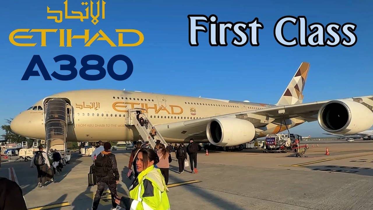 FIRST CLASS  -  Etihad Airbus A380 !  Paris CDG - Abu Dhabi Upper Deck  [Full Flight Report]