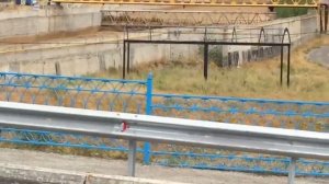 Сель сносит мост в Тырныаузе