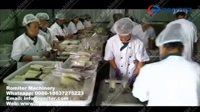 Линия по производству початков сладкой кукурузы в вакуумной упаковке смотреть онлайн