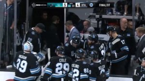 Sharks' Alex Wennberg Pots OT-Winner To Cap Off Wild Comeback vs. Utah HC