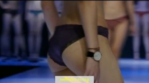 China Model Wearing Transparent & Lace Lingerie | Underwear Show