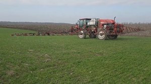 Вносим КАС - 32. ОЗИМАЯ ПШЕНИЧКА     03.03.2024г. САМОХОДНЫЙ ОПРЫСКИВАТЕЛЬ CASE