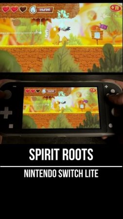 Spirit Roots Nintendo Switch Lite Gameplay