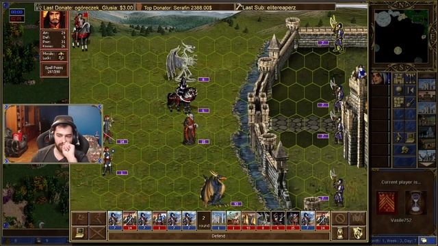 Castelek na autopilocie | Castle vs Cove | Gluhammer Heroes 3 PL смотреть онлайн