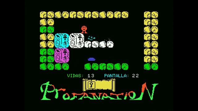 Abu Simbel Profanation (1986) [MSX] | Dinamic