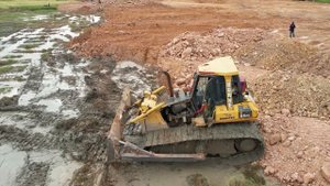 Строительство, один из прошлых объектов , засыпка