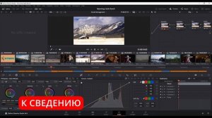 DaVinci Resolve 18 //// Урок 5 /// COLOR // Часть 2 / Копирование цветокоррекций