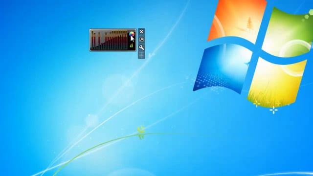 Spectrum Analizer Gadget for Windows 7 смотреть онлайн