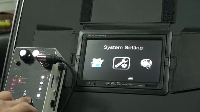 Operate control box for pipe inspection camera system смотреть онлайн